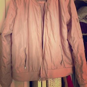Light pink stylish jacket